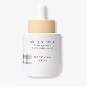 Beekman 1802 Milk Tint SPF 43 Tinted Primer Serum Light NIB 1oz